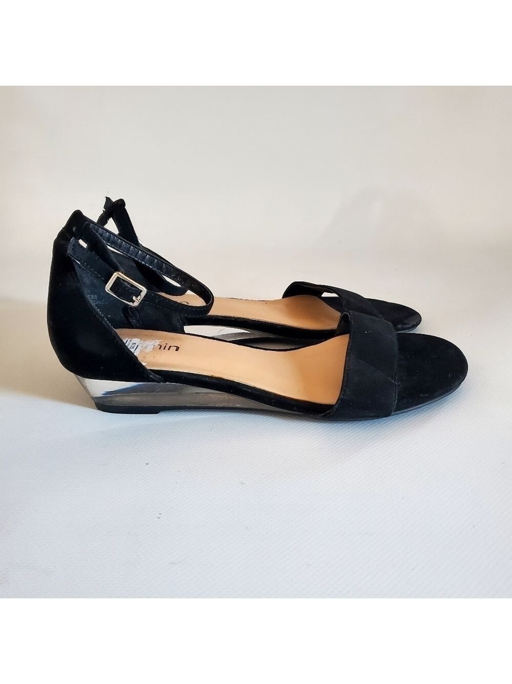 Jasmine Jyenni Ankle Strap Sandals Black Size 6 NWOT - Picture 5 of 7